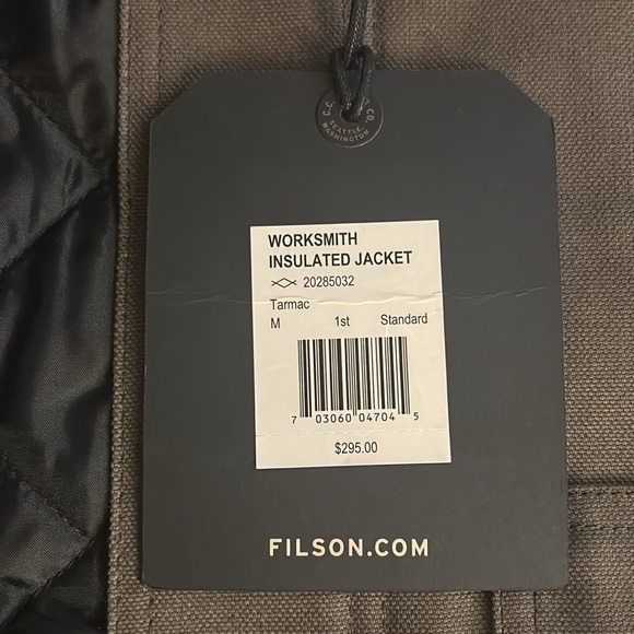 NWT Filson Worksmith Insulated jacket - Picture 7 of 10